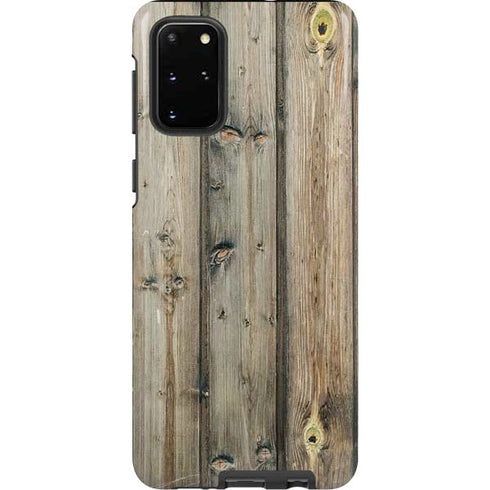 Natural Weathered Wood Galaxy S20 Plus Pro Case