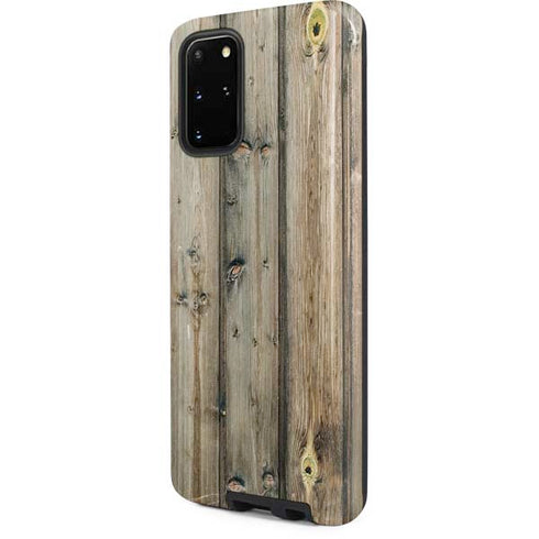 Natural Weathered Wood Galaxy S20 Plus Pro Case