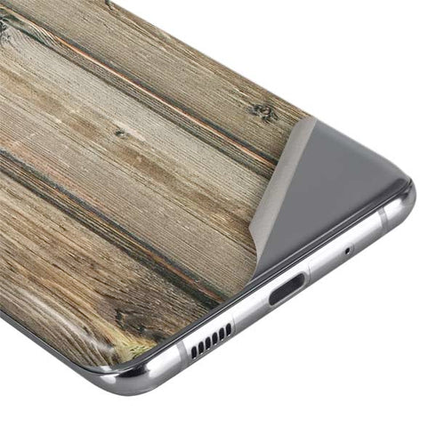 Natural Weathered Wood Galaxy S20 Ultra 5G Skin