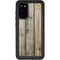 Natural Weathered Wood Galaxy S20 Waterproof Case