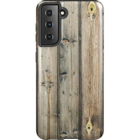 Natural Weathered Wood Galaxy S21 5G Pro Case