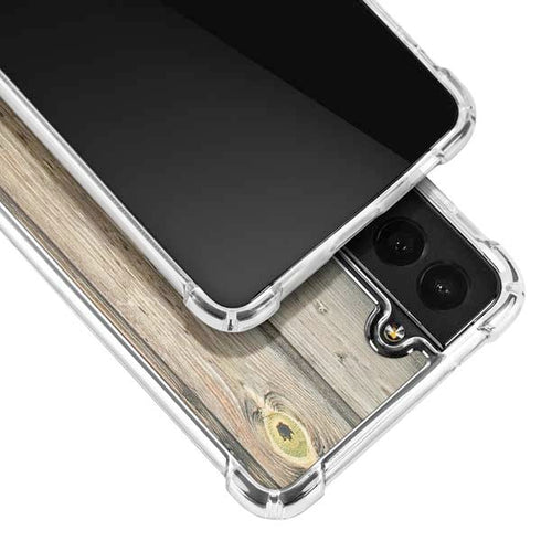 Natural Weathered Wood Galaxy S21 FE Clear Case