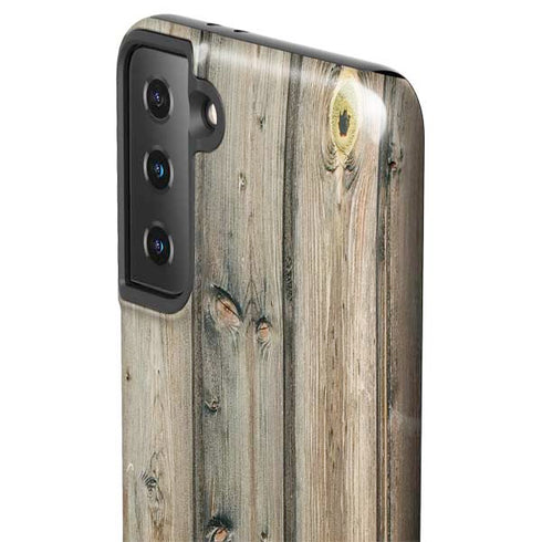 Natural Weathered Wood Galaxy S21 FE Pro Case