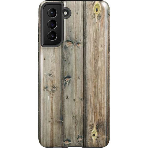 Natural Weathered Wood Galaxy S21 Plus 5G Pro Case