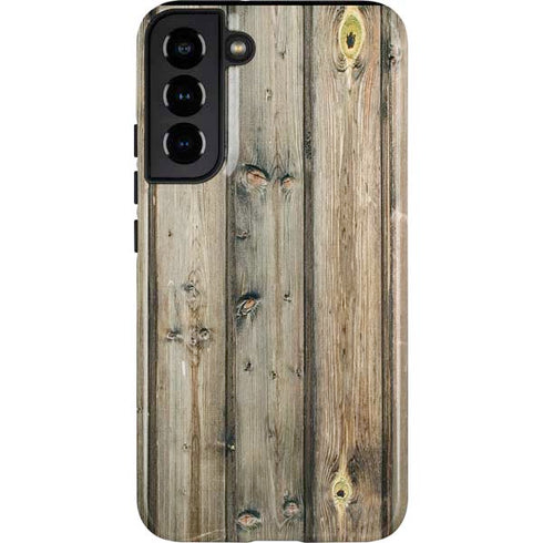 Natural Weathered Wood Galaxy S22 Plus Pro Case