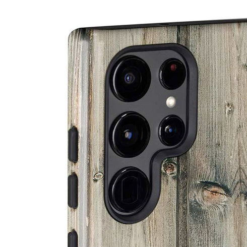 Natural Weathered Wood Galaxy S22 Ultra Pro Case