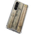 Natural Weathered Wood Galaxy S23 Clear Case