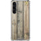 Natural Weathered Wood Galaxy S23 Plus Clear Case