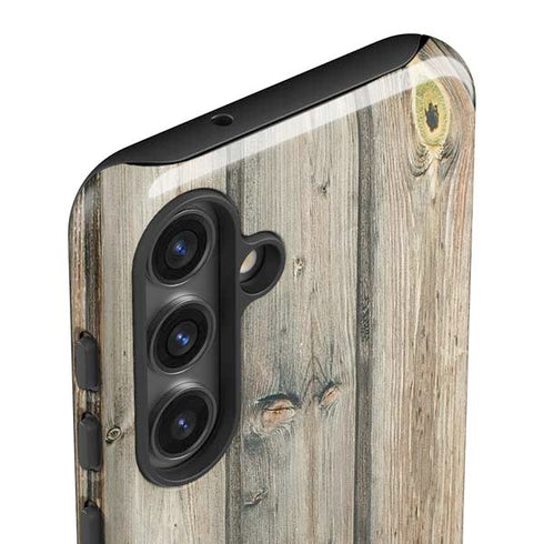 Natural Weathered Wood Galaxy S24 Plus Impact Case