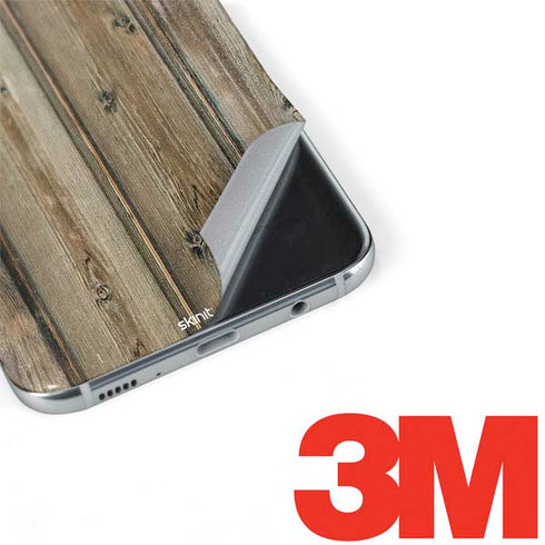 Natural Weathered Wood Galaxy S8 Skin
