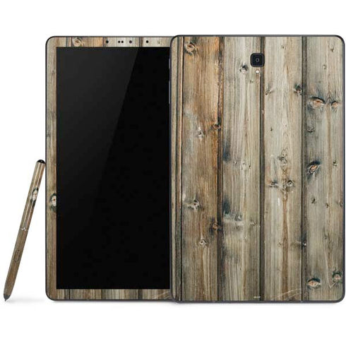 Natural Weathered Wood Samsung Galaxy Tab Skin