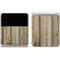 Natural Weathered Wood Galaxy Z Flip3 5G Skin
