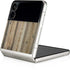 Natural Weathered Wood Galaxy Z Flip3 5G Skin