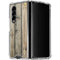 Natural Weathered Wood Galaxy Z Fold4 5G Clear Case