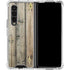 Natural Weathered Wood Galaxy Z Fold4 5G Clear Case