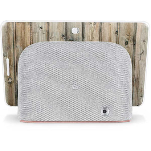 Natural Weathered Wood Google Home Hub Skin
