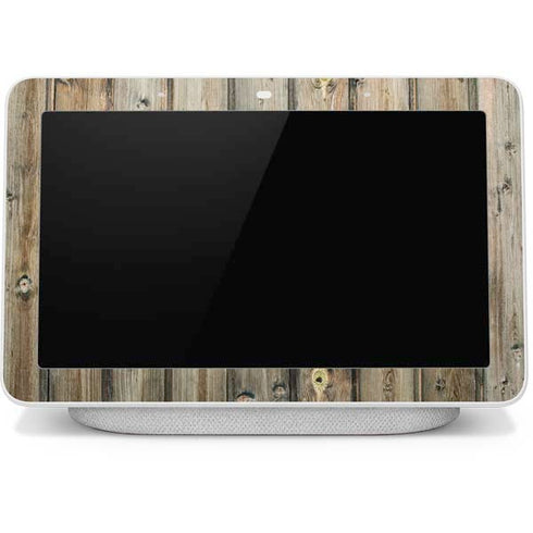 Natural Weathered Wood Google Home Hub Skin