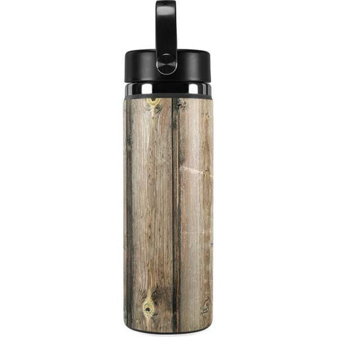 Natural Weathered Wood Hydro Flask 20oz Wide Mouth Skin