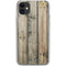 Natural Weathered Wood iPhone 11 Clear Case