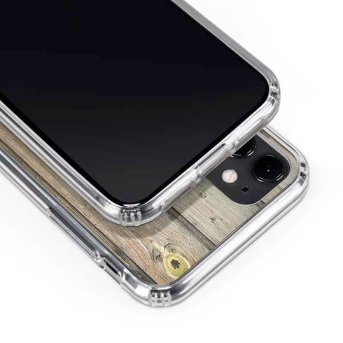 Natural Weathered Wood iPhone 11 Clear Case