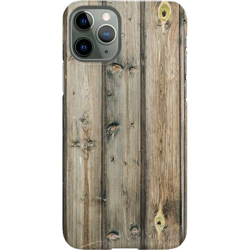 Natural Weathered Wood iPhone 11 Pro Lite Case