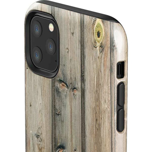 Natural Weathered Wood iPhone 11 Pro Max Impact Case