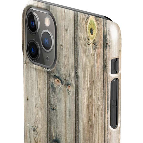 Natural Weathered Wood iPhone 11 Pro Max Lite Case