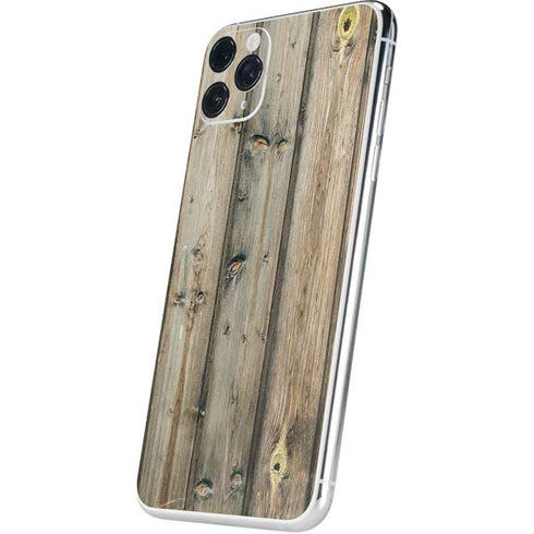 Natural Weathered Wood iPhone 11 Pro Max Skin