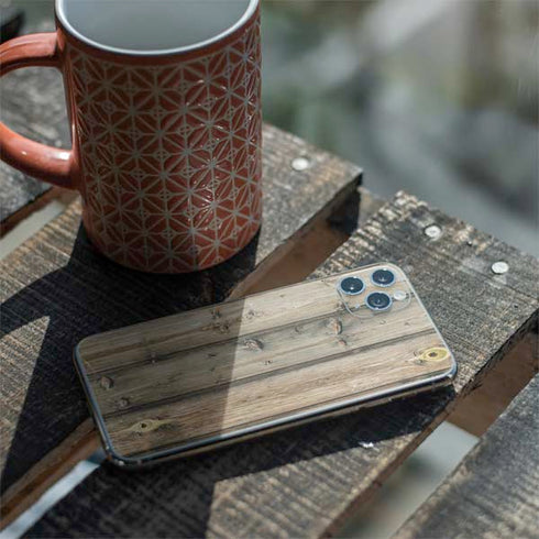 Natural Weathered Wood iPhone 11 Pro Max Skin