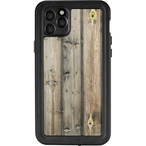 Natural Weathered Wood iPhone 11 Pro Max Waterproof Case