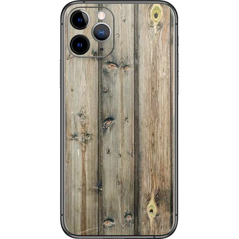 Natural Weathered Wood iPhone 11 Pro Skin