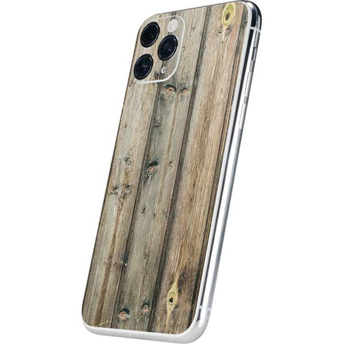 Natural Weathered Wood iPhone 11 Pro Skin