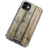 Natural Weathered Wood iPhone 12 Mini Clear Case