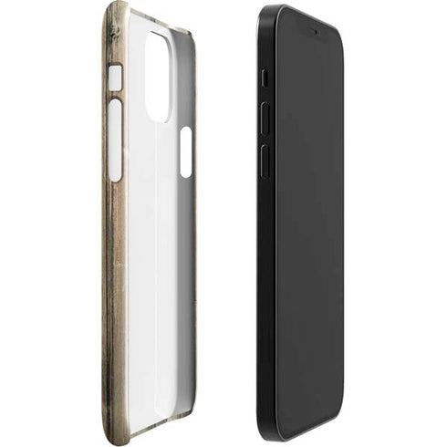 Natural Weathered Wood iPhone 12 Mini Lite Case