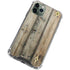 Natural Weathered Wood iPhone 12 Pro Clear Case