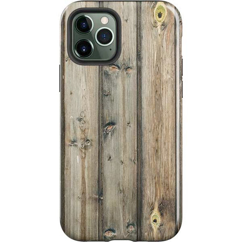 Natural Weathered Wood iPhone 12 Pro Max Impact Case