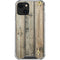 Natural Weathered Wood iPhone 13 Mini Clear Case