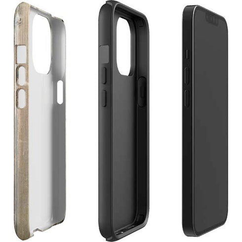 Natural Weathered Wood iPhone 13 Pro Max Impact Case