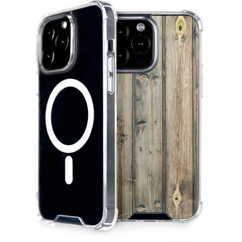 Natural Weathered Wood iPhone 13 Pro Max MagSafe Case