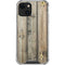 Natural Weathered Wood iPhone 15 Plus Clear Case