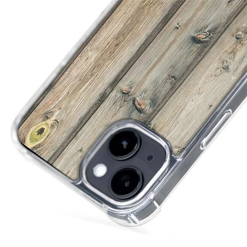 Natural Weathered Wood iPhone 15 Plus MagSafe Case