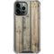 Natural Weathered Wood iPhone 14 Pro Max Clear Case