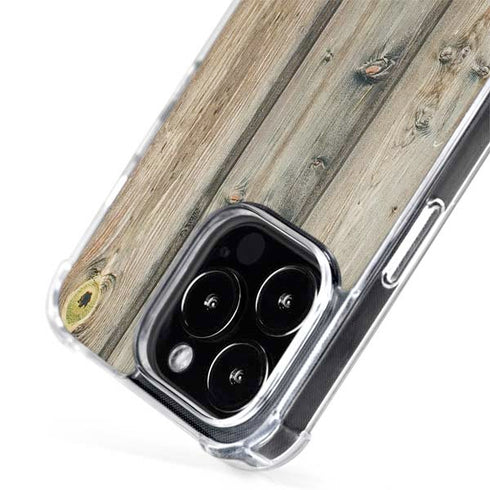 Natural Weathered Wood iPhone 15 Pro Max MagSafe Case