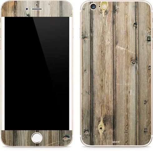 Natural Weathered Wood iPhone 6/6s Plus Skin