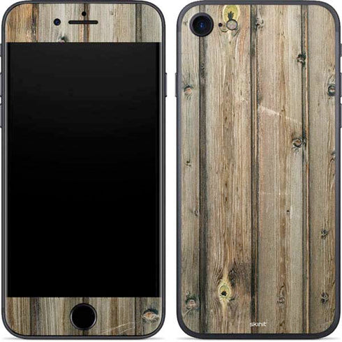 Natural Weathered Wood iPhone 7 Skin