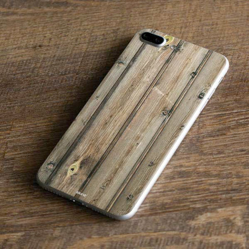 Natural Weathered Wood iPhone 8 Plus Skin