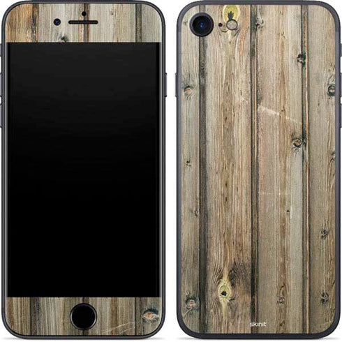 Natural Weathered Wood iPhone 8 Skin