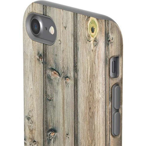 Natural Weathered Wood iPhone SE (2nd & 3rd Gen) Pro Case