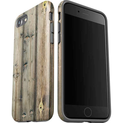 Natural Weathered Wood iPhone SE (2nd & 3rd Gen) Pro Case