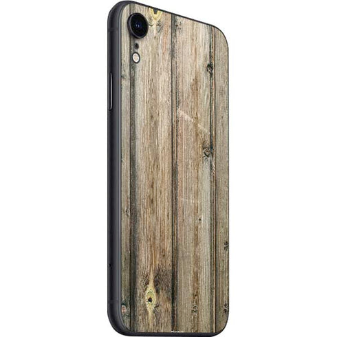Natural Weathered Wood iPhone SE (2nd & 3rd Gen) Skin